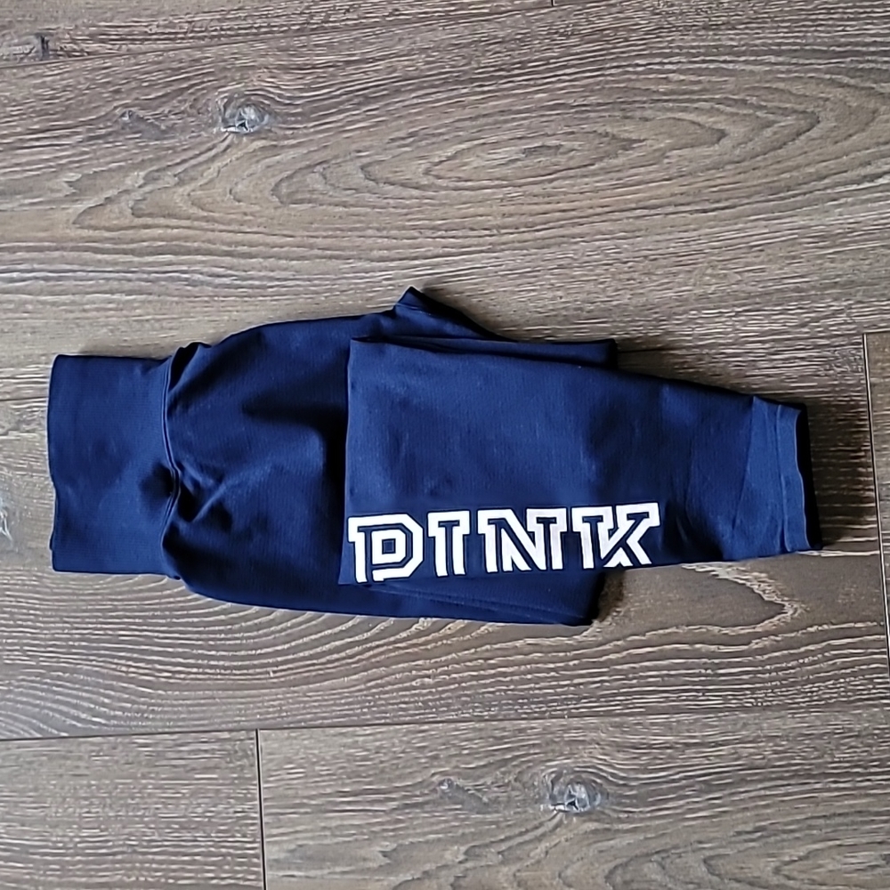 Blue seamless leggings
